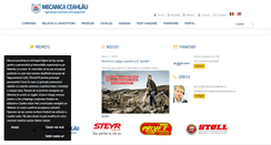 Desktop Screenshot of mecanicaceahlau.ro